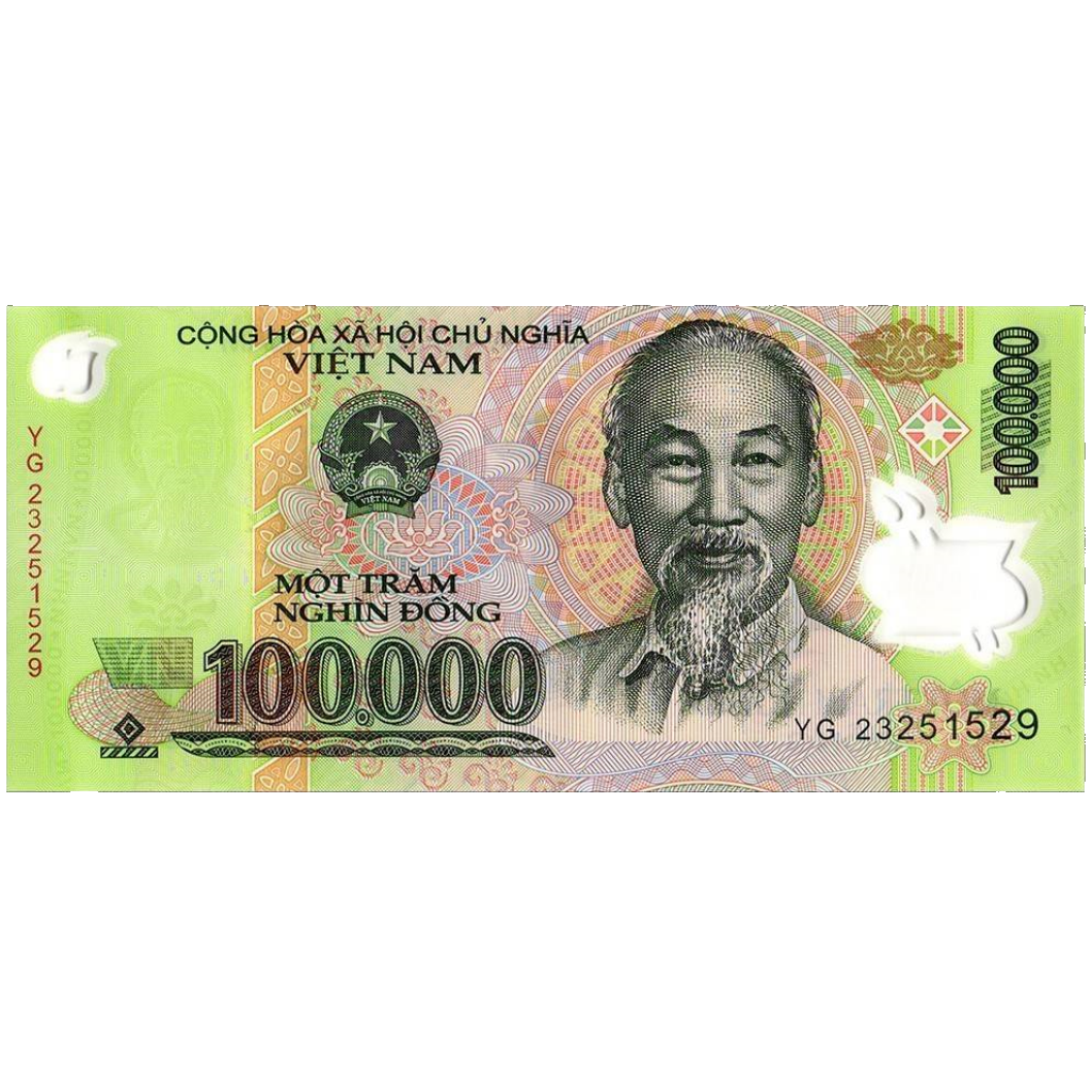 十万越南盾 một trăm nghìn