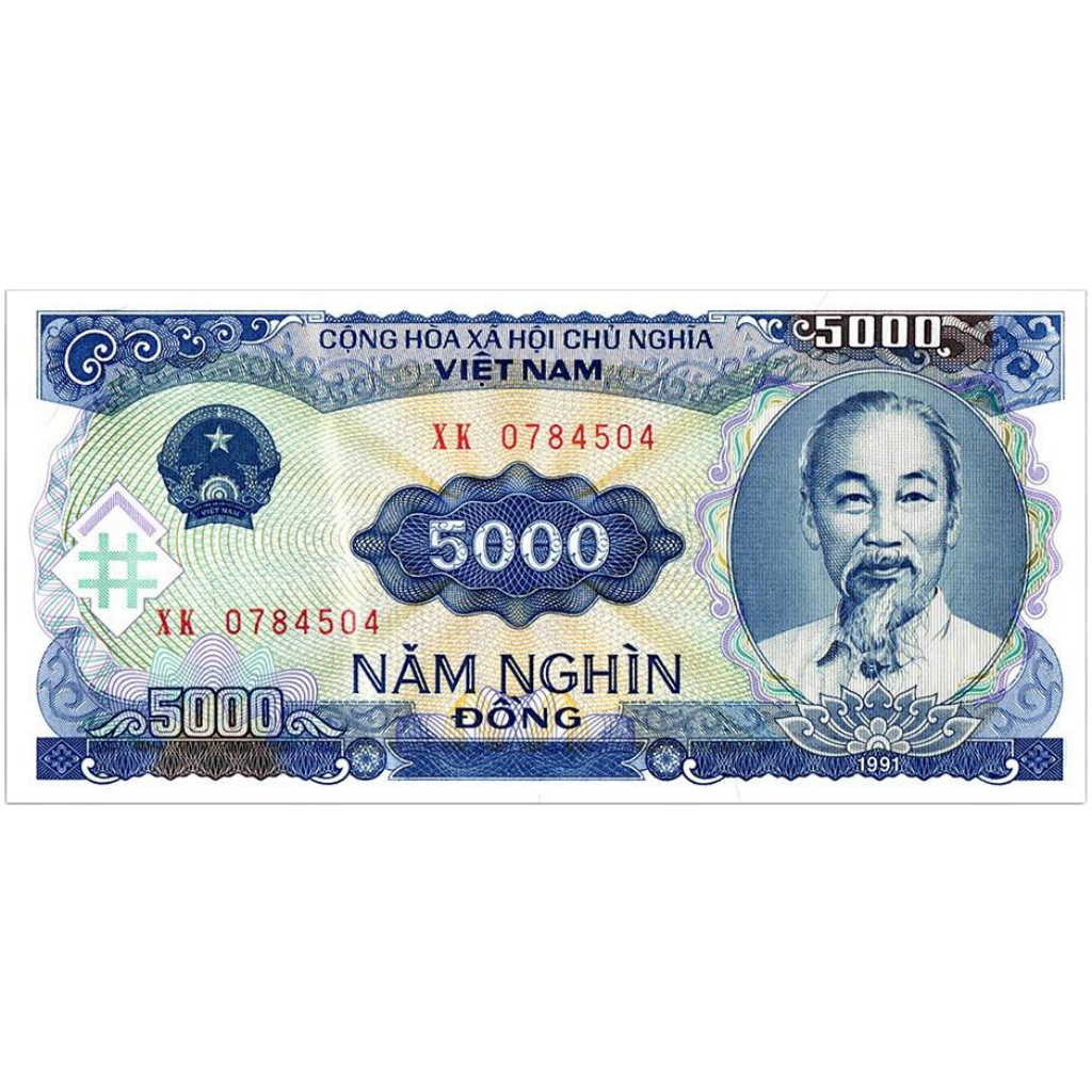 五千越南盾 năm nghìn