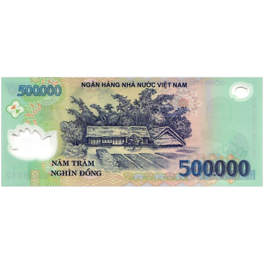 năm trăm nghìn five hundred thousand dong