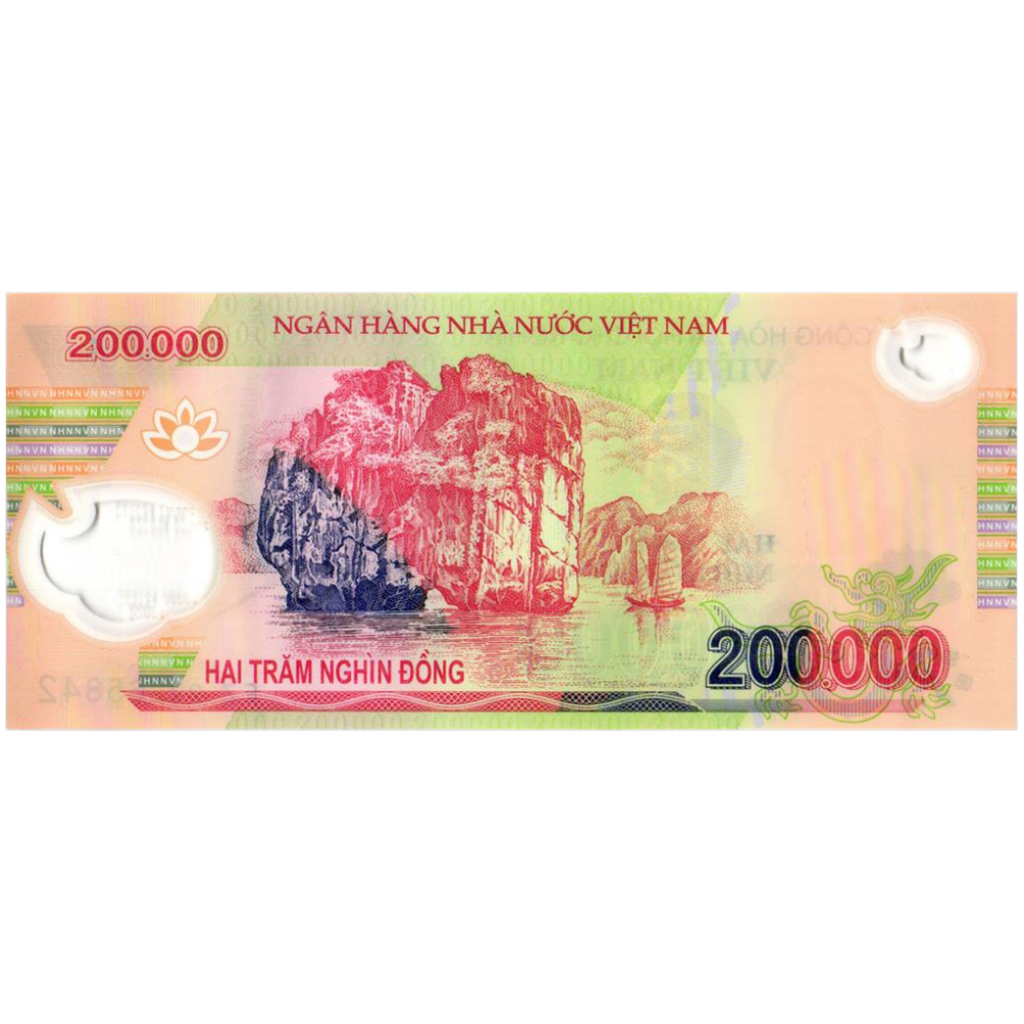 hai trăm nghìn two hundred thousand dong