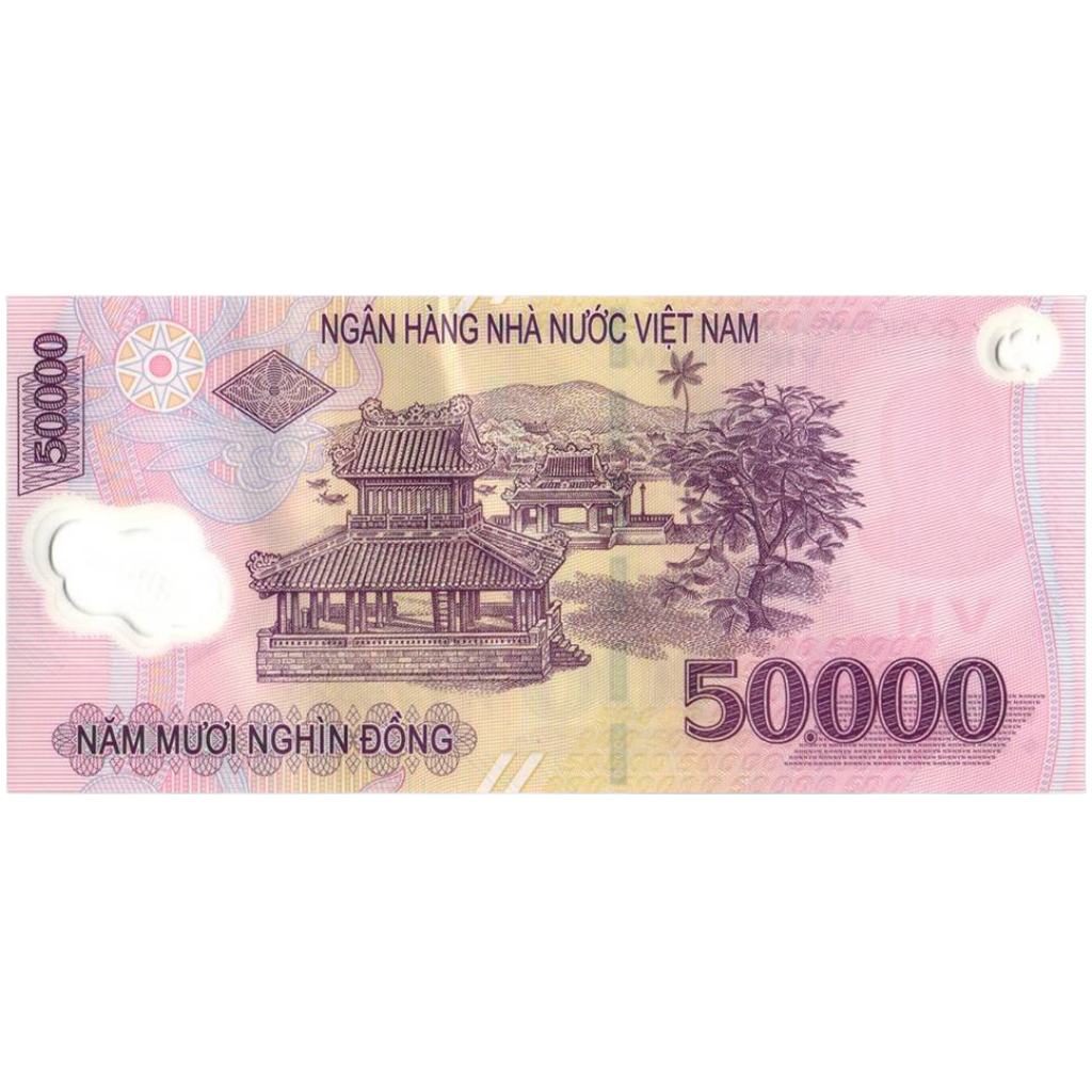 五万越南盾 năm mươi nghìn