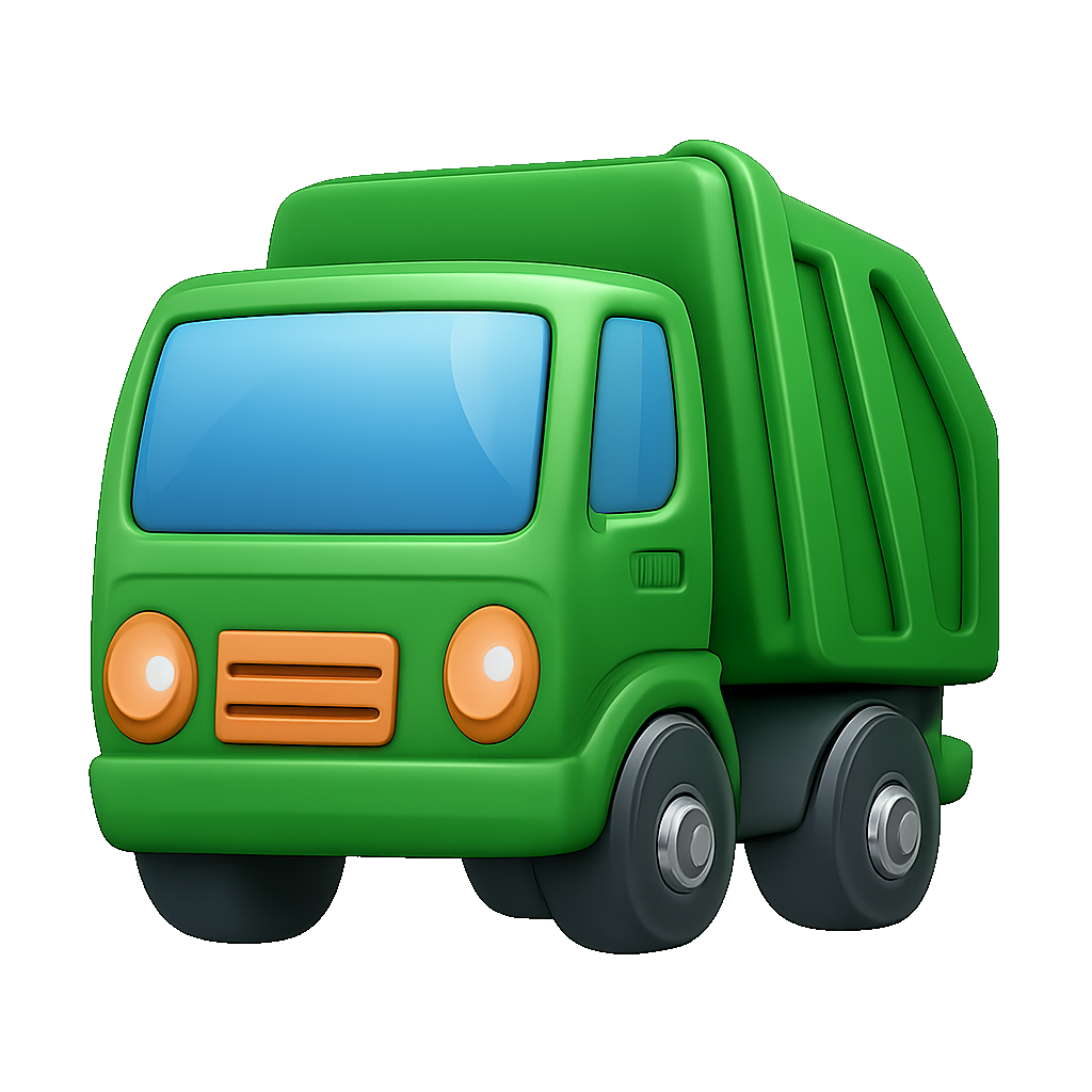xe rác garbage truck
