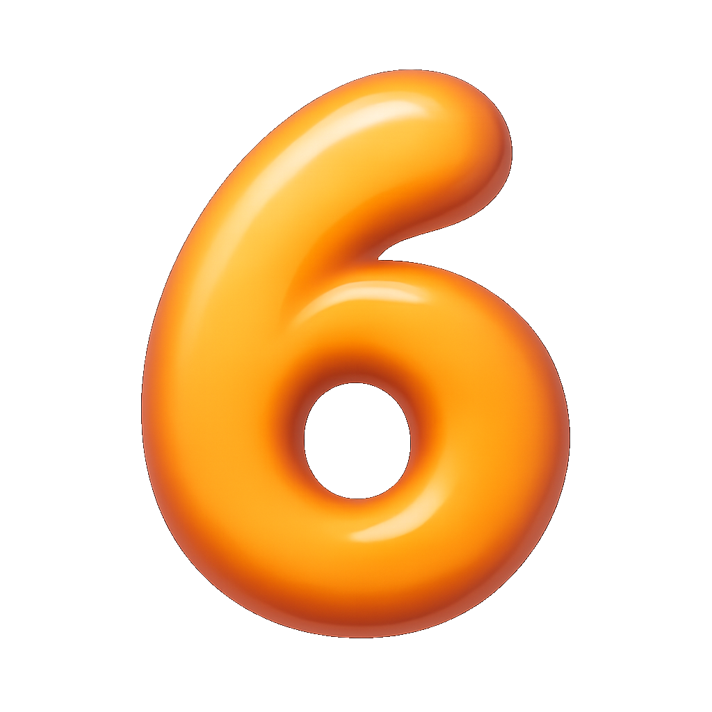 sáu six