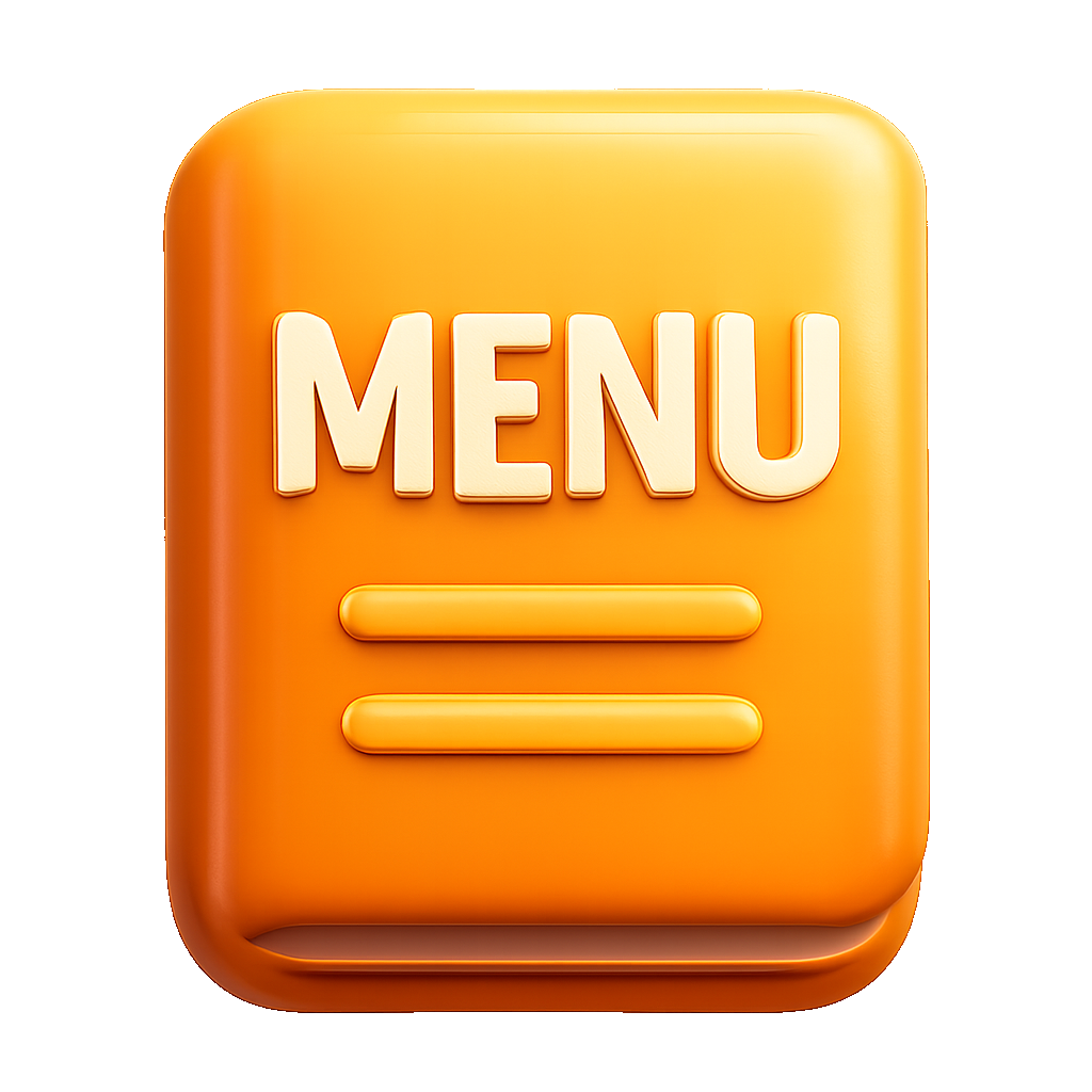 thực đơn menu