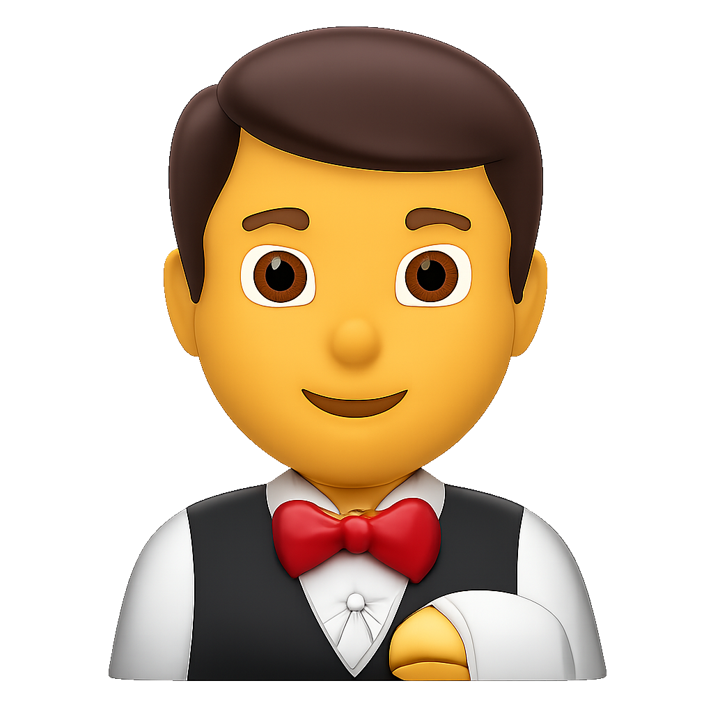 nhân viên phục vụ waiter