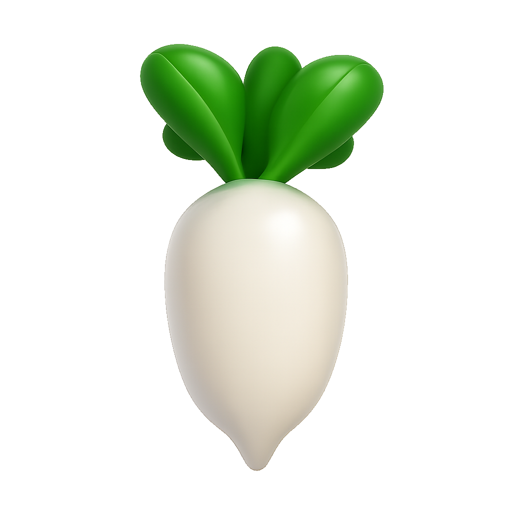 củ cải trắng daikon