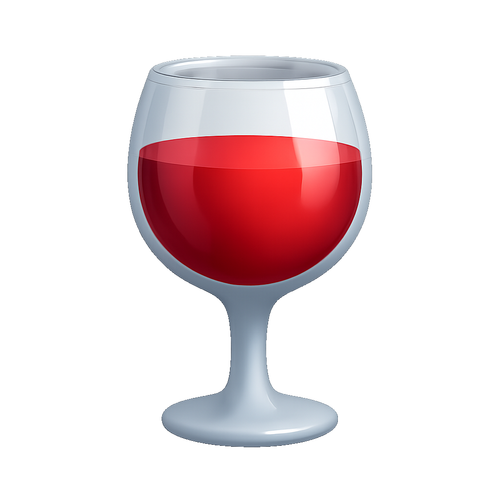 ly vang đỏ red wine glass