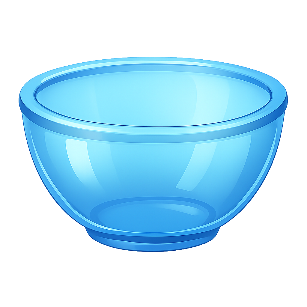 bát thủy tinh glass bowl