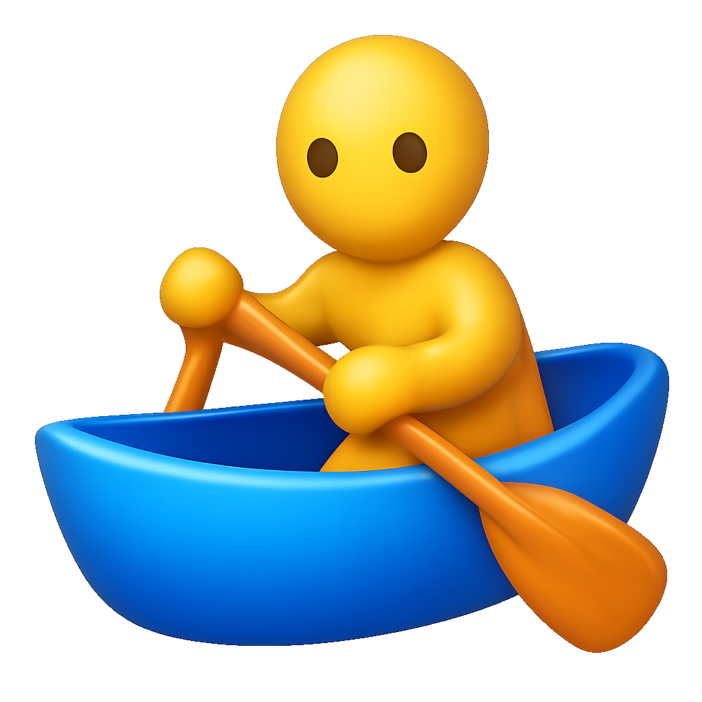 chèo thuyền to row