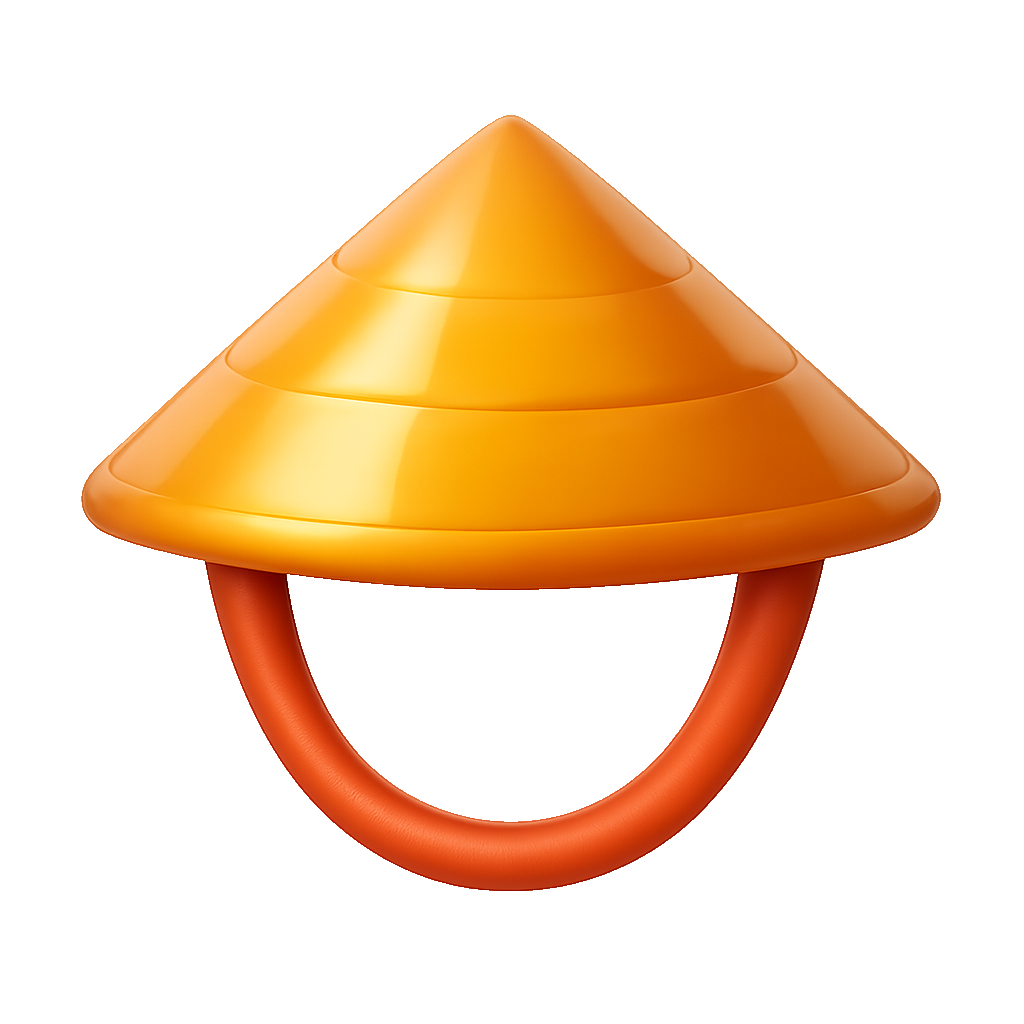 nón lá conical hat