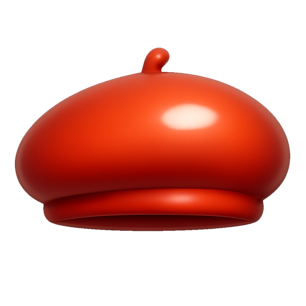 贝雷帽 mũ beret