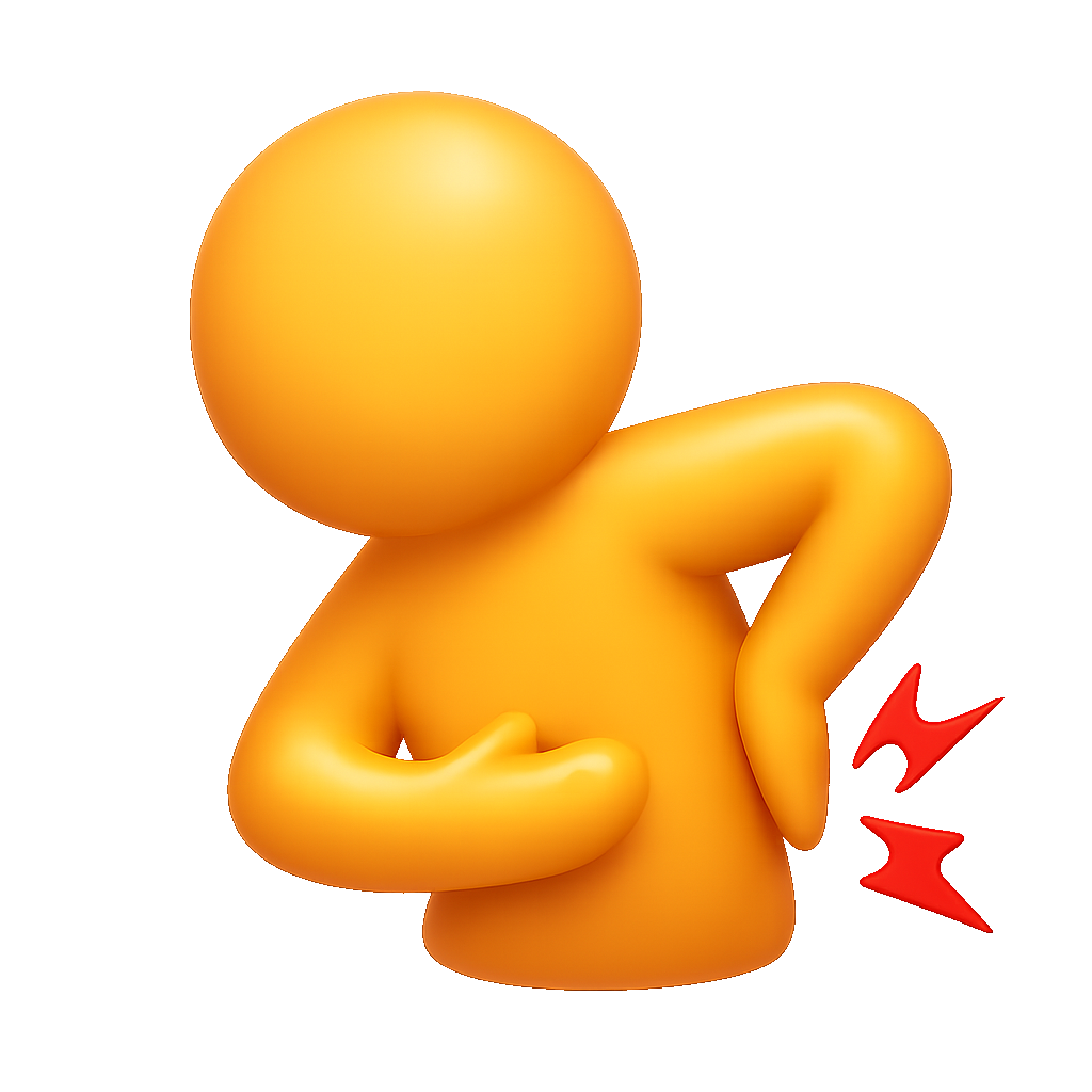 đau lưng back pain