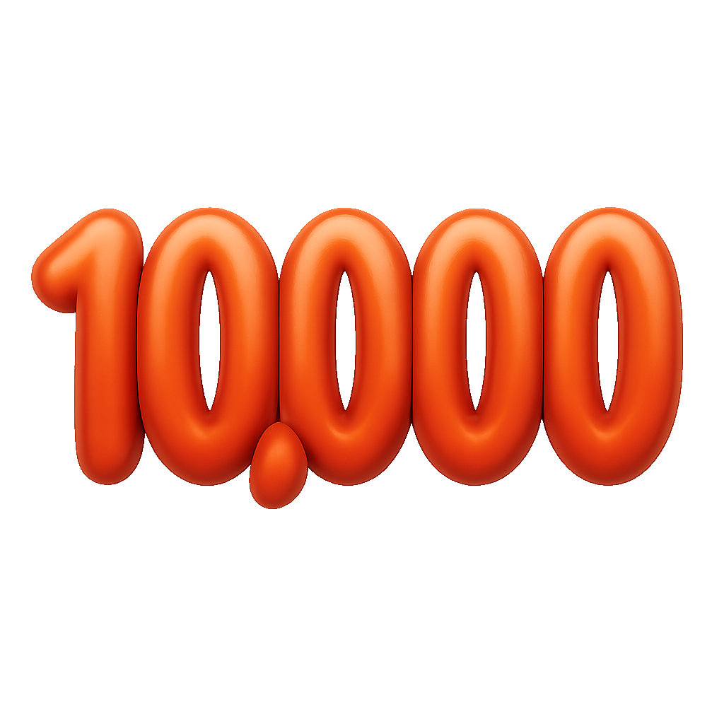 mười nghìn ten thousand