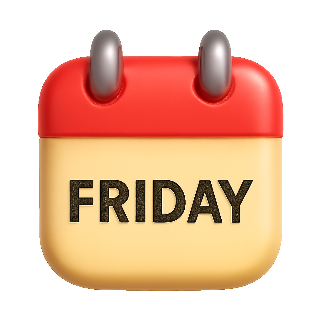 thứ Sáu Friday