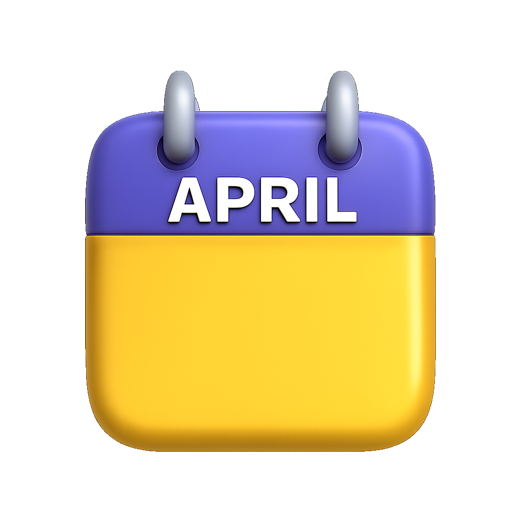 tháng tư April