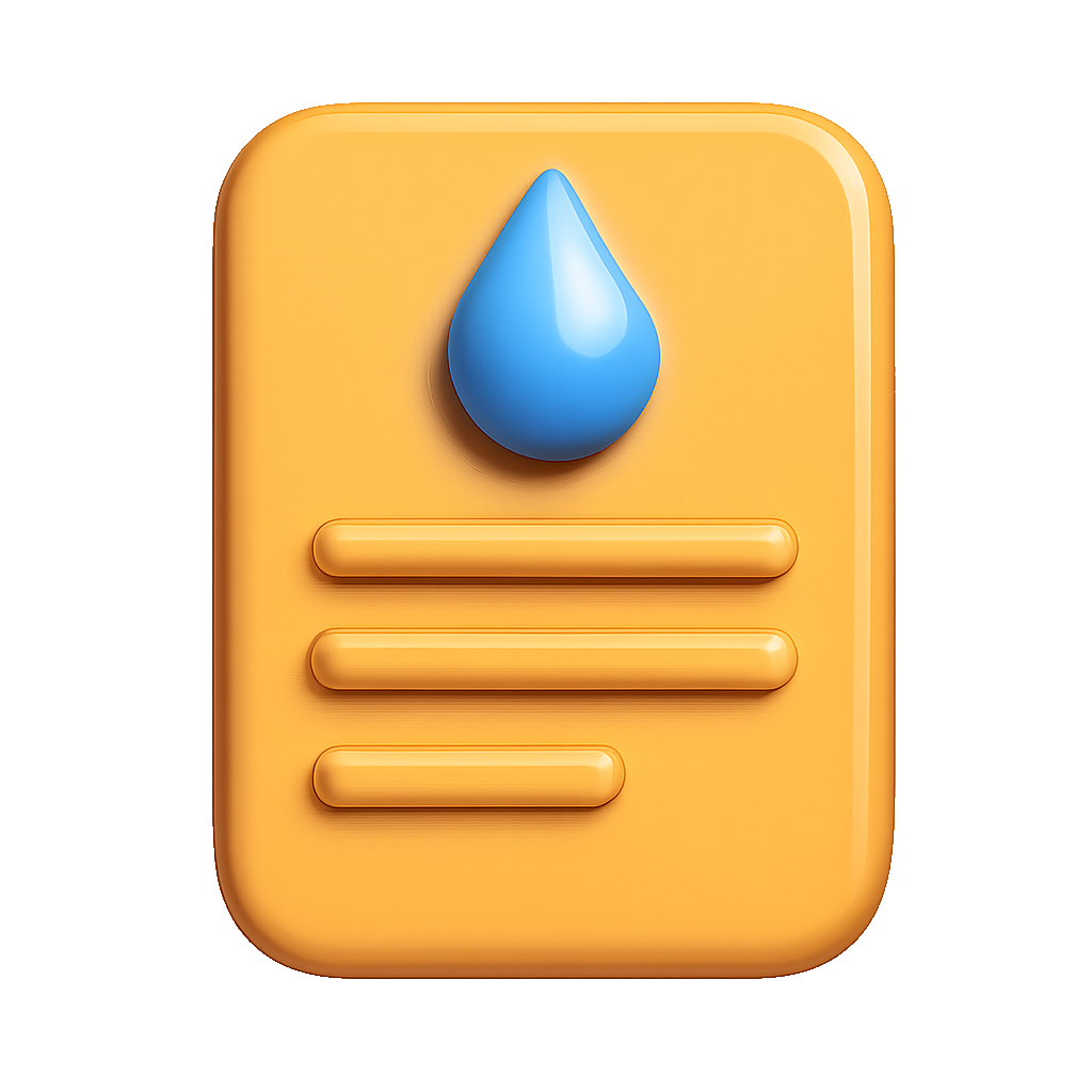 tiền nước water bill