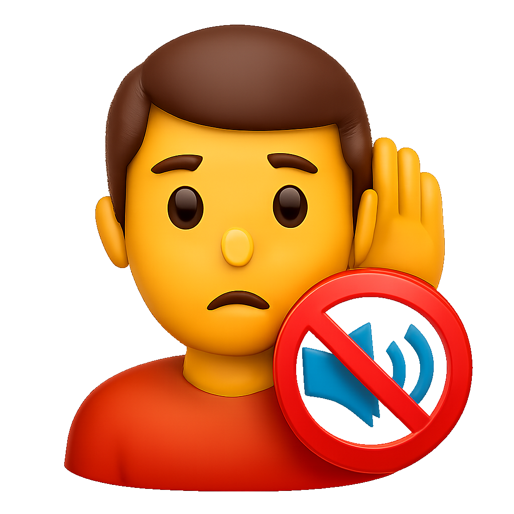聋人 người điếc