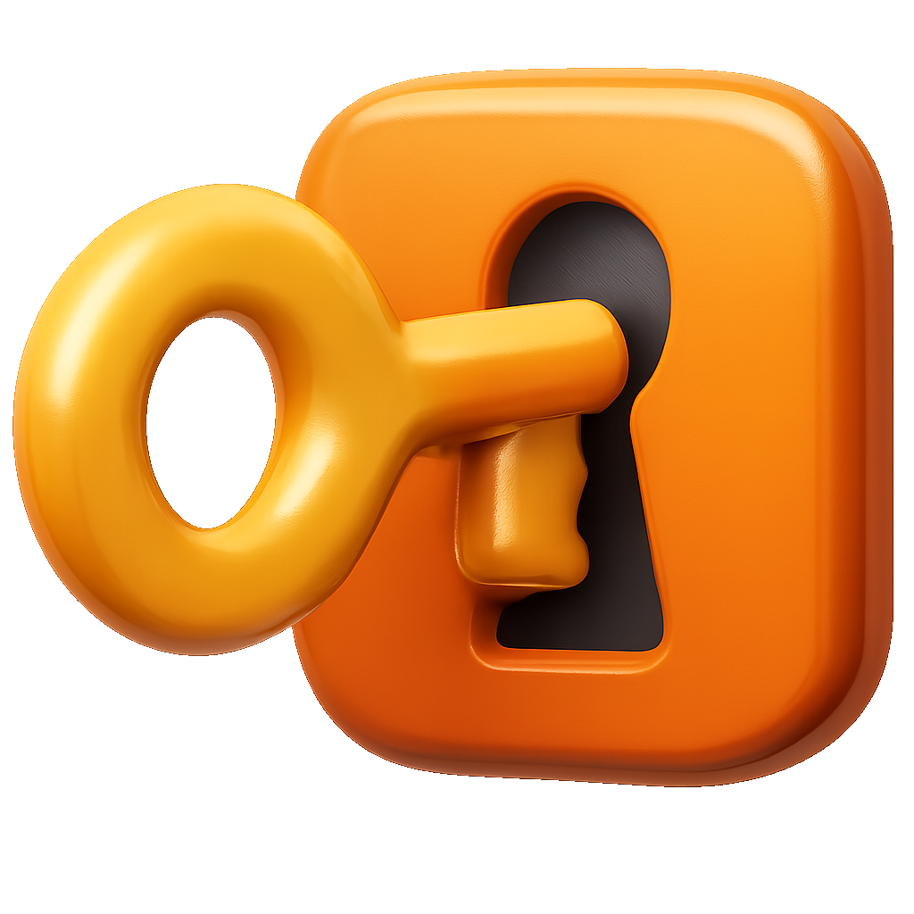 then chốt key