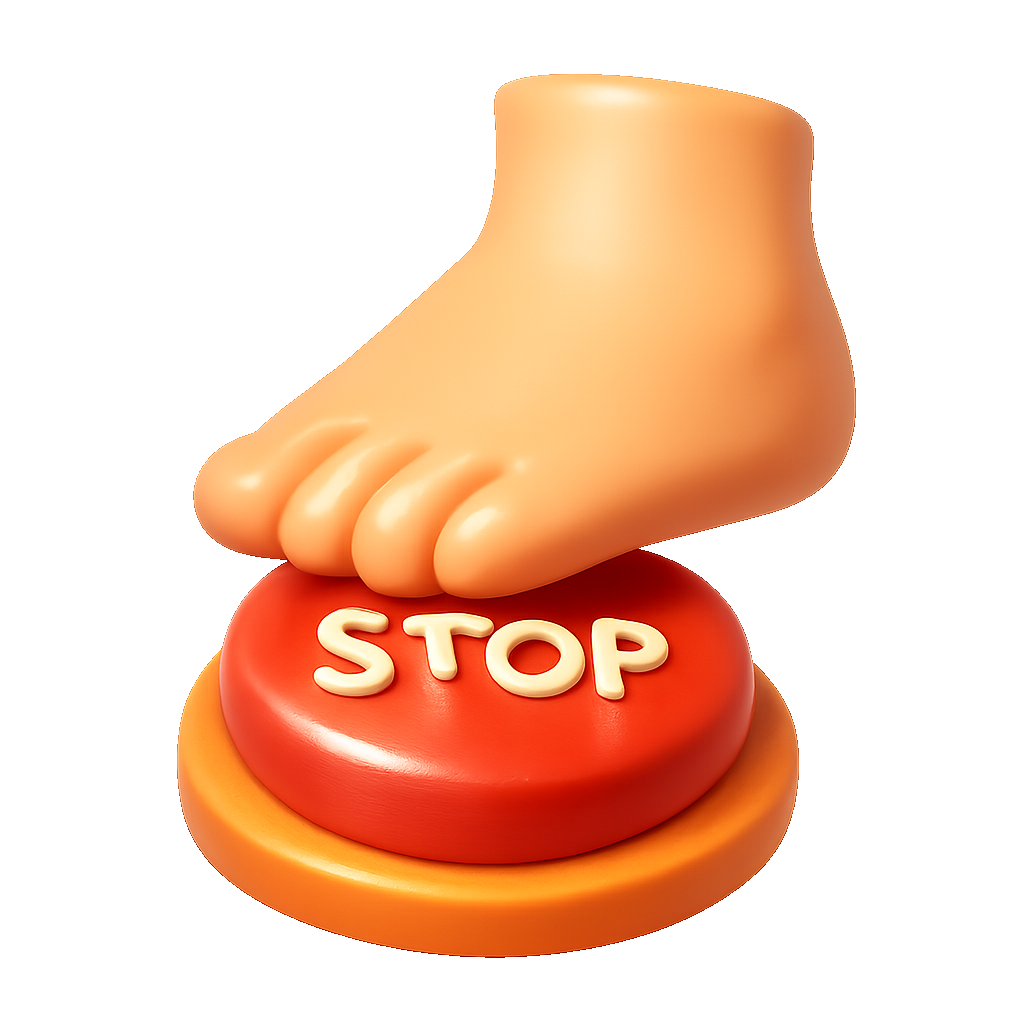 dừng lại to stop