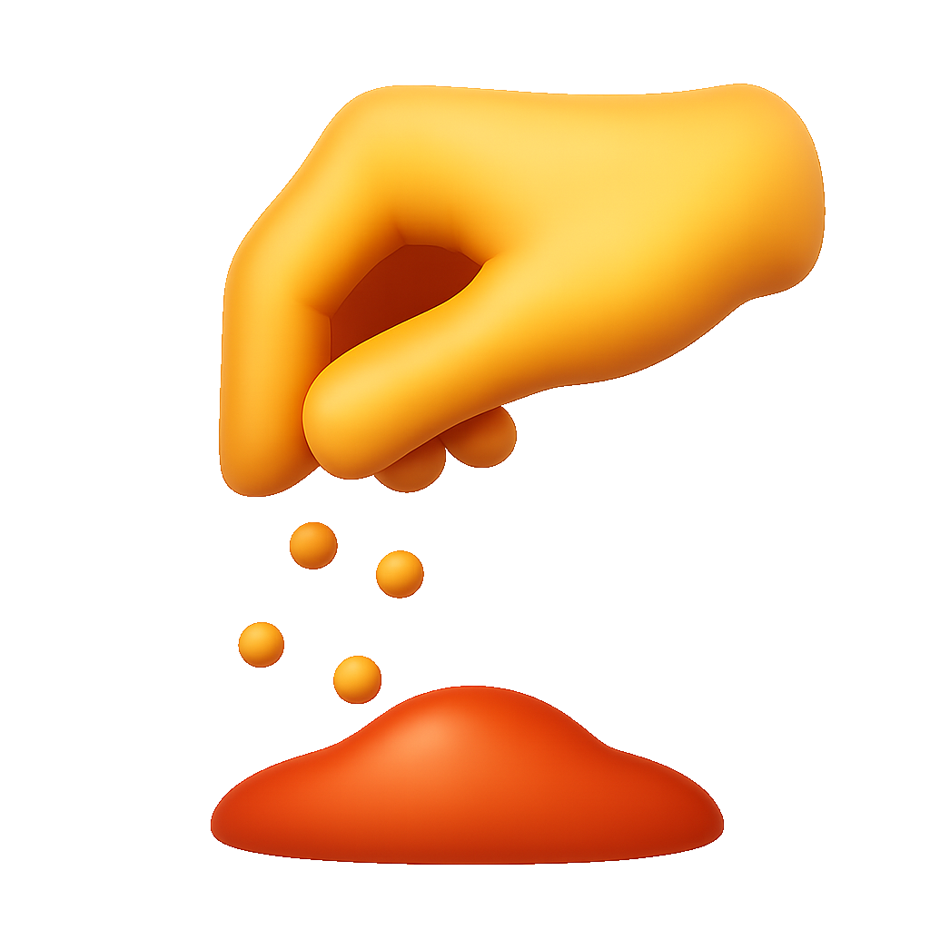 rắc to sprinkle