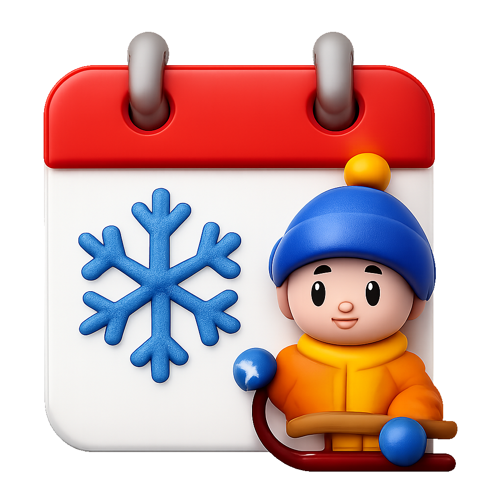 kỳ nghỉ đông winter vacation
