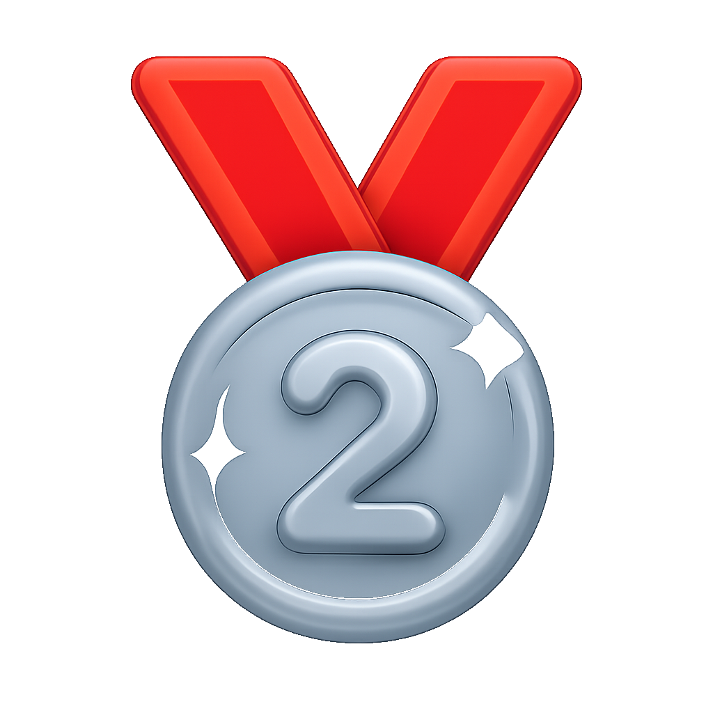 huy chương bạc silver medal