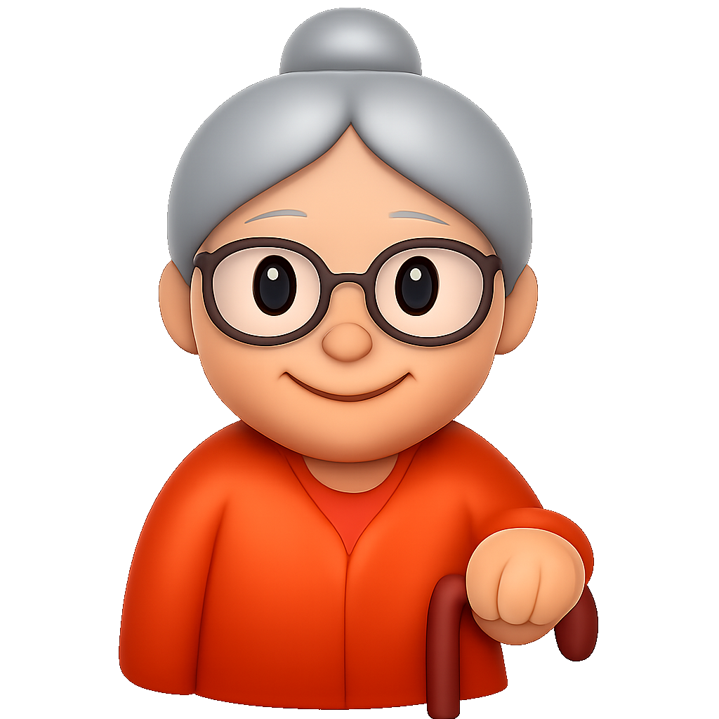 bà già old woman