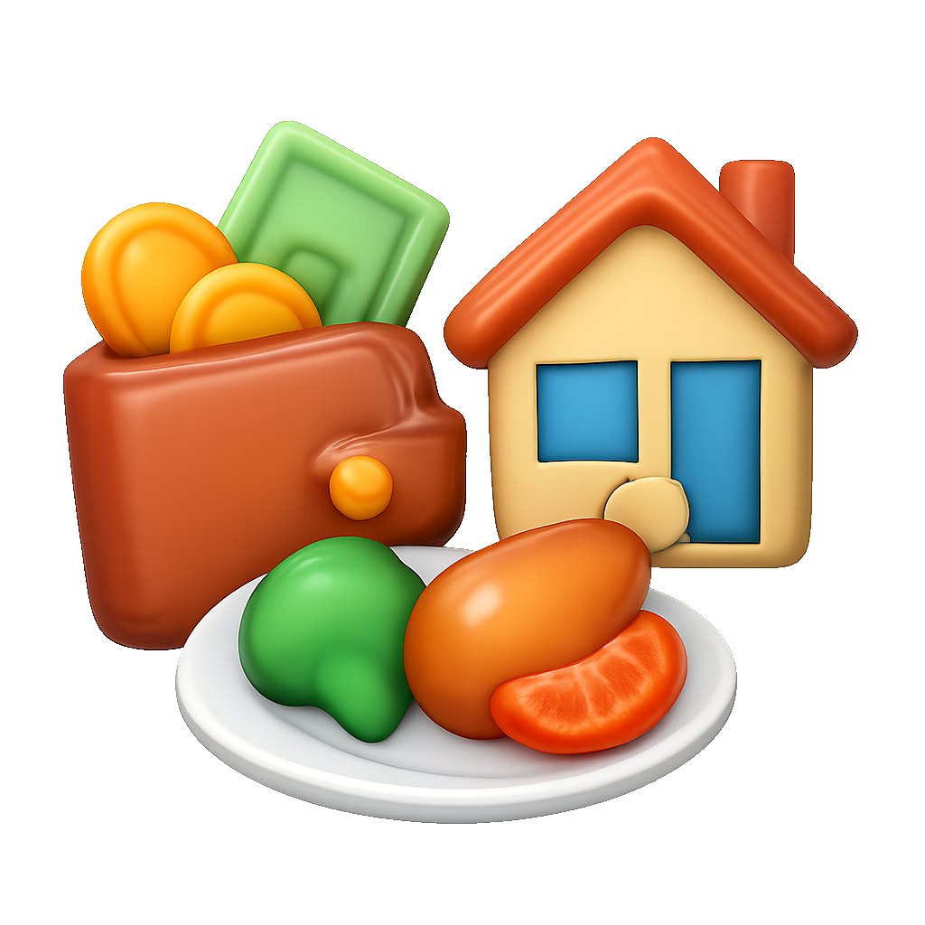 tiền sinh hoạt living expenses