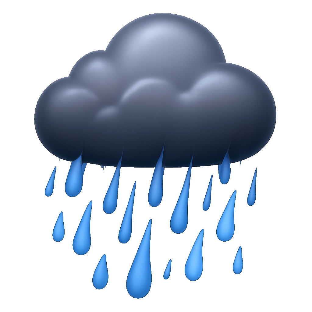 暴雨 mưa lớn
