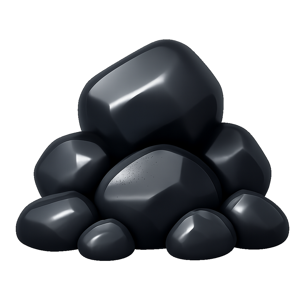 than coal