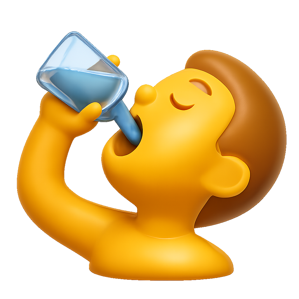 uống nước to drink water