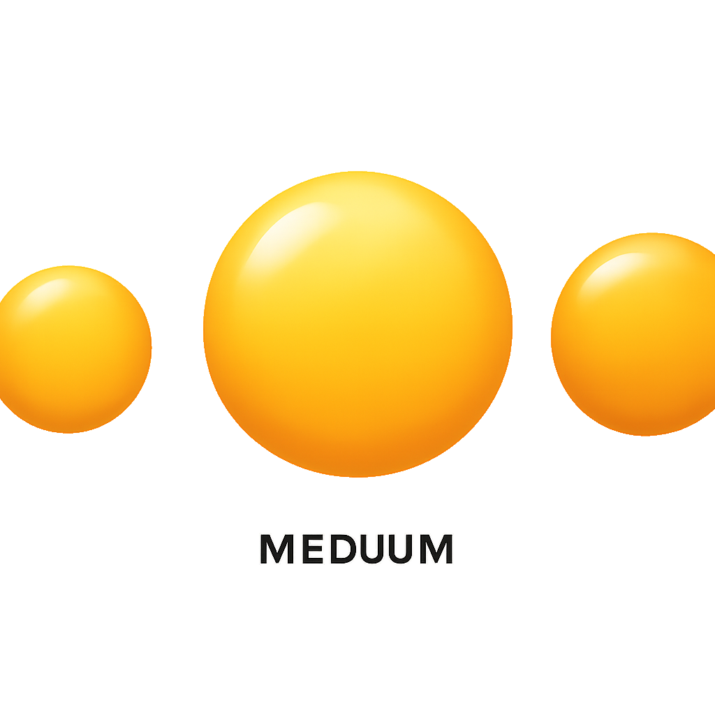 cỡ vừa medium size