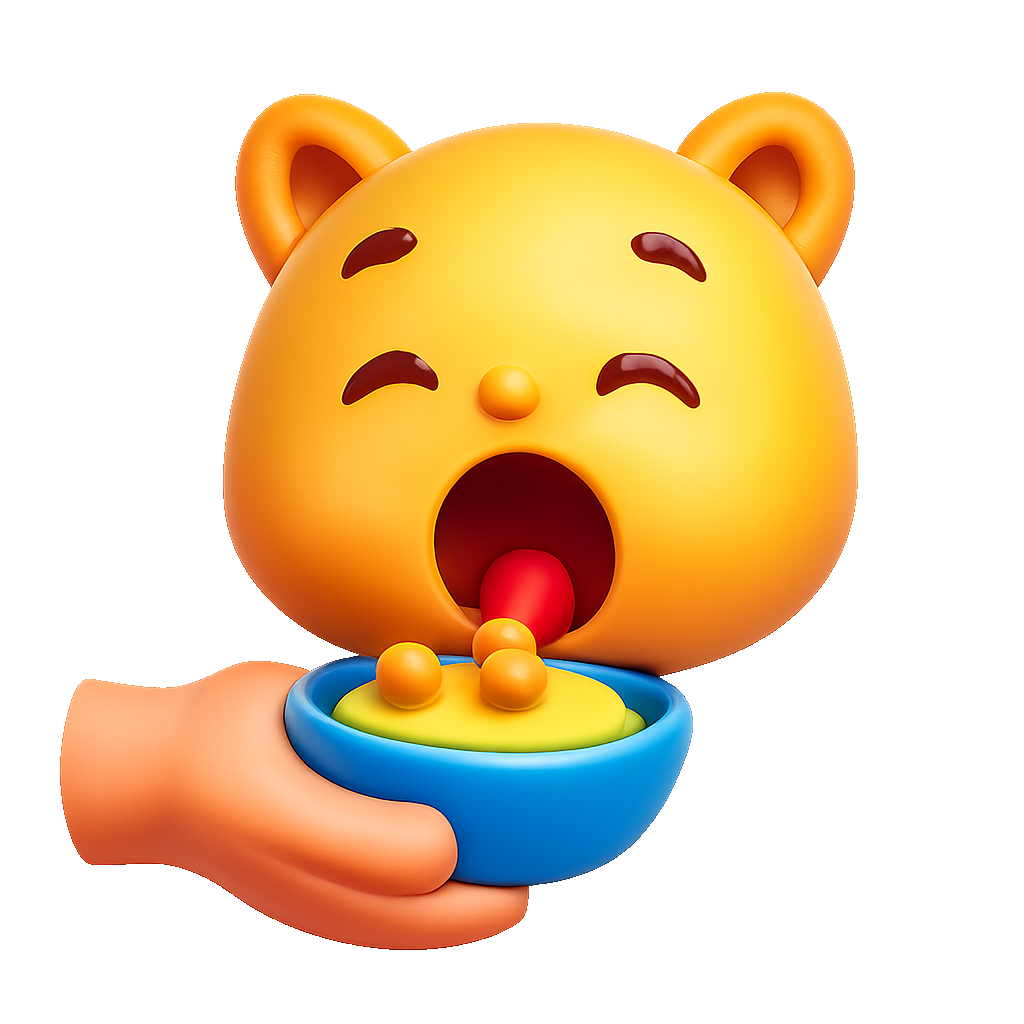 喂养 cho ăn