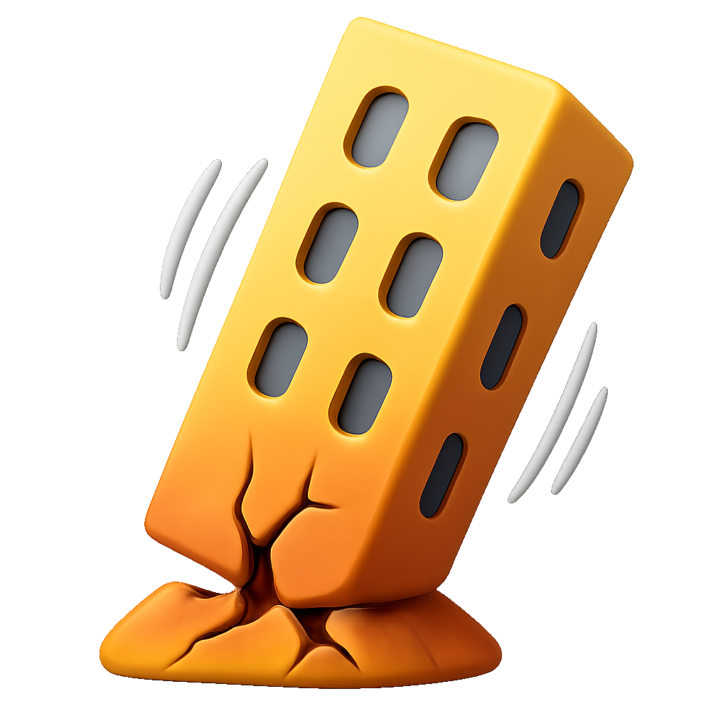 lung lay sắp đổ tottering