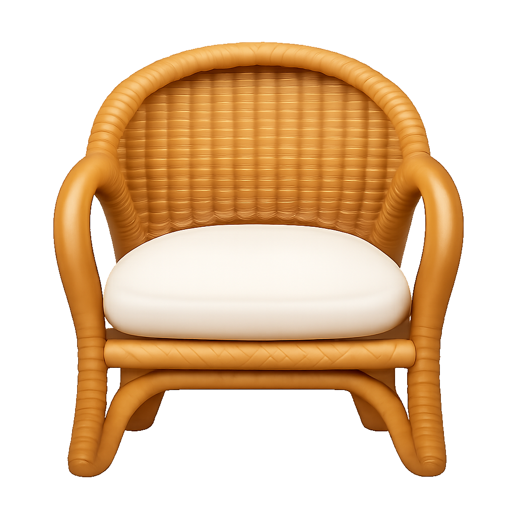 ghế mây rattan chair
