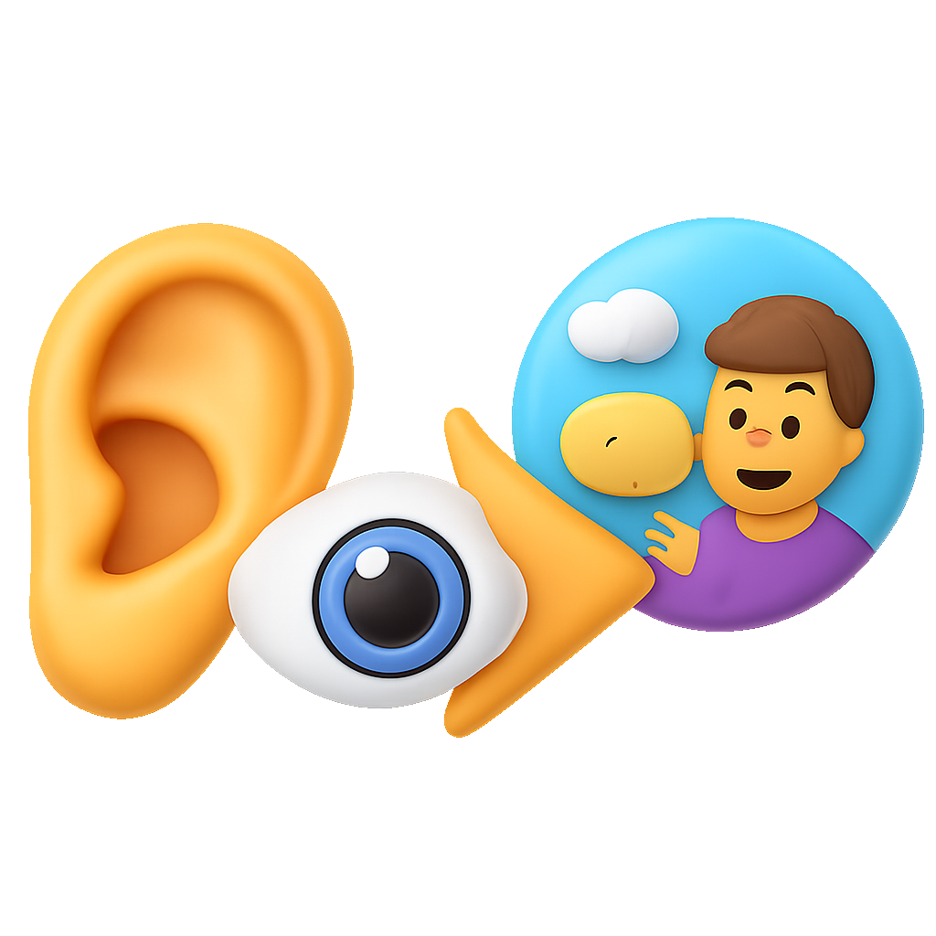 tai nghe mắt thấy see and hear firsthand
