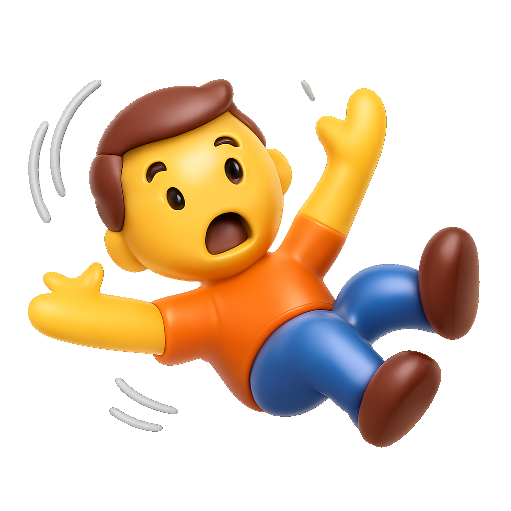 倒下 đổ