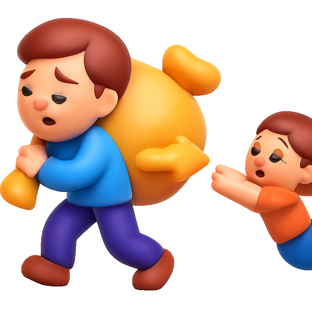拖累 liên lụy