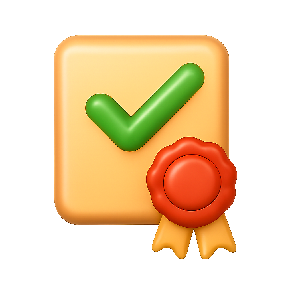 chứng nhận certify