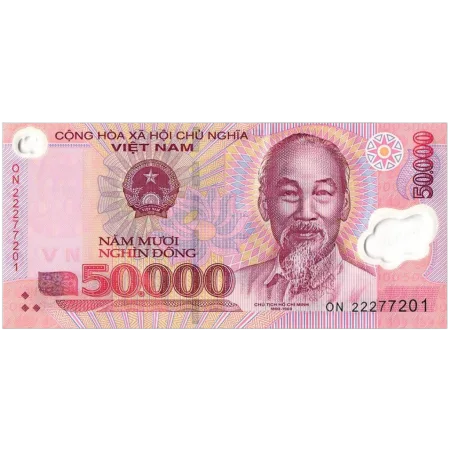五万越南盾 năm mươi nghìn