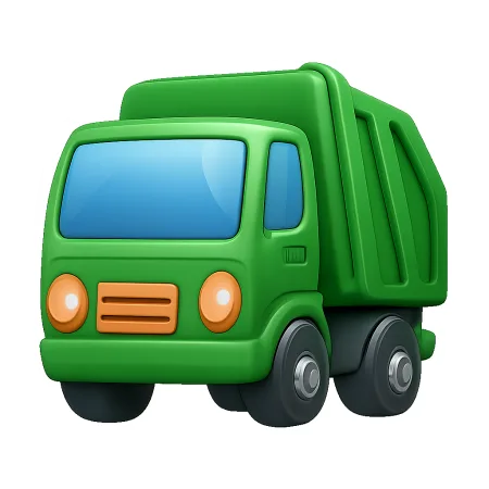 垃圾车 xe rác