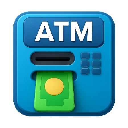 取款机 máy ATM