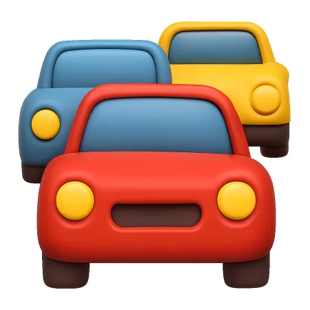 堵车 kẹt xe