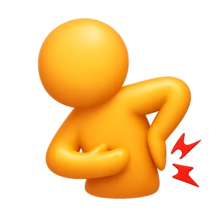 腰背疼 đau lưng
