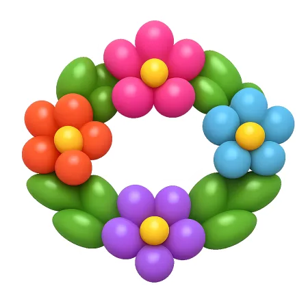 花环 vòng hoa