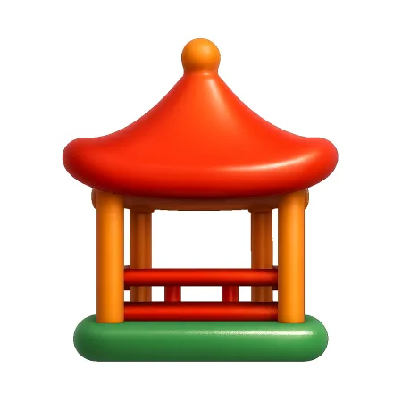 凉亭 chòi nghỉ