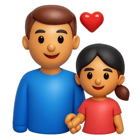 父女 cha con gái