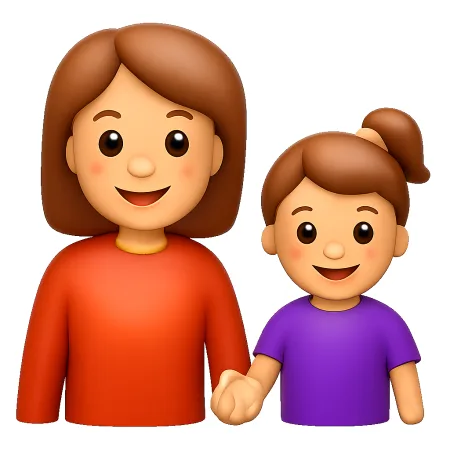 母女 mẹ và con gái