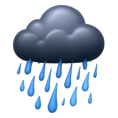暴雨 mưa lớn