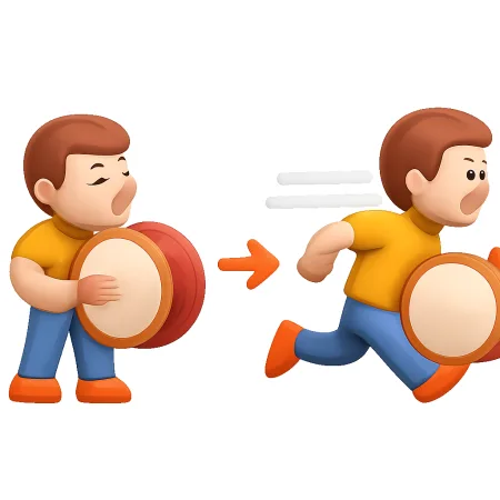 一鼓作气 làm một mạch